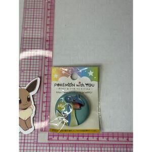 Pokemon Center 2018 With You Thank You For Cheering Vol. 2 Lapras Metal Button